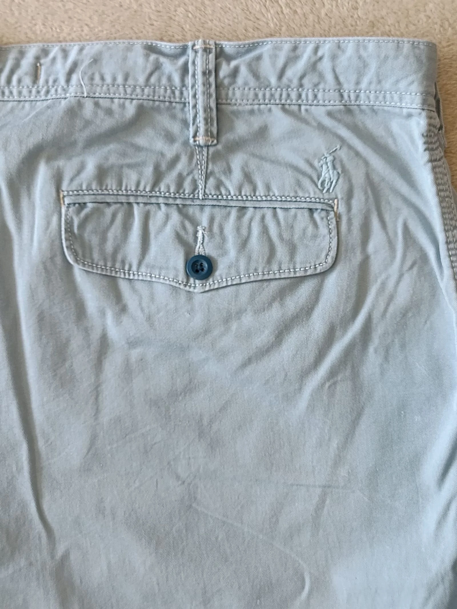 Polo Ralph Lauren corto vintage azul Talla 42 – photo 5